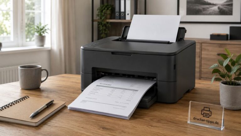 Canon i-SENSYS LBP226dw verliert bei großen Schwarzflächen sichtbar an Deckung