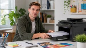 Der Canon PIXMA G3520 zieht Fotopapier ein, startet aber keinen Tintenauftrag