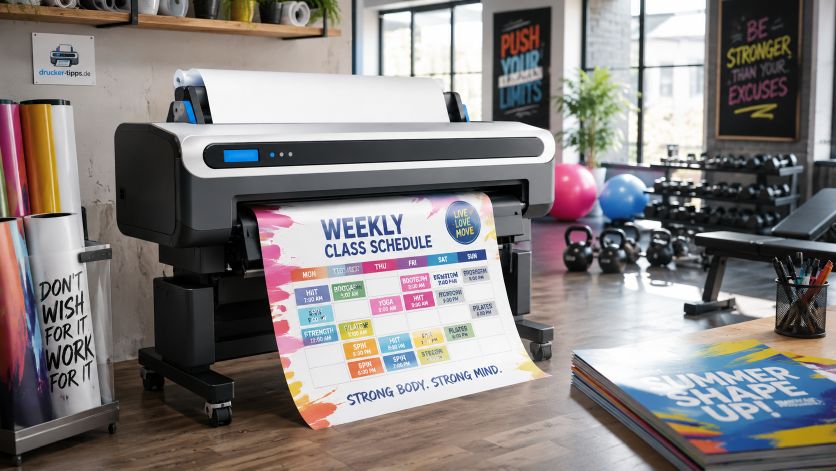 Drucker druckt nur halbe Seiten