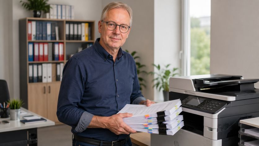 Drucker verliert Datum und Einstellungen: Pufferbatterie oder Stromproblem