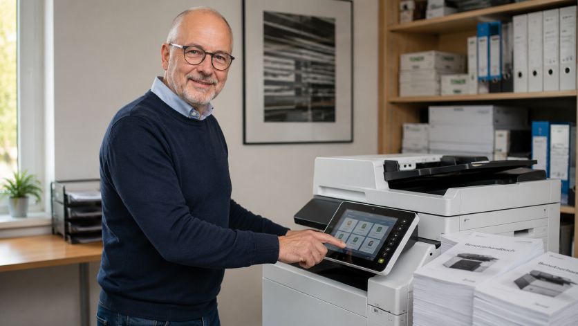 Nach einem Papierstau druckt der Drucker schief: Transportweg neu ausrichten