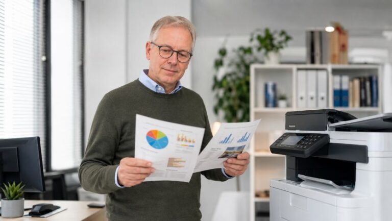 Warum der Brother HL-L6400DW nach längerer Standzeit zunächst zerknitterte Seiten ausgibt