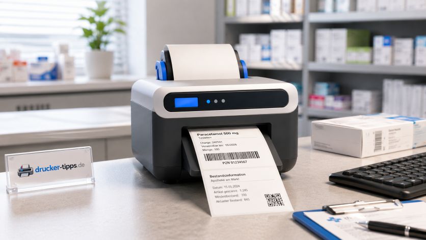 Der Canon PIXMA G3560 druckt große Farbflächen mit wolkiger Deckung