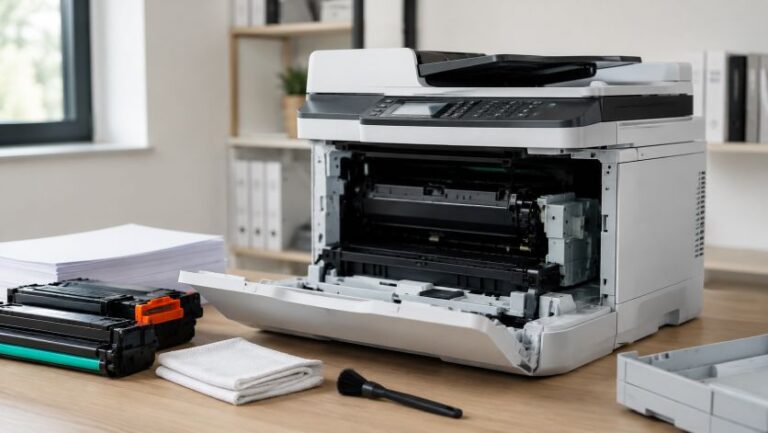 Warum der Canon imagePROGRAF TA-30 nach einem Patronenwechsel mehrere Meter Material für Tests nutzt